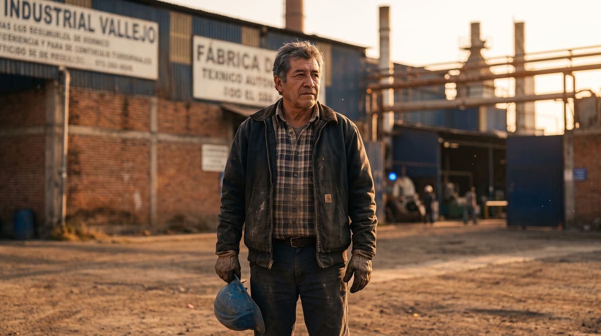 Trabajador de 60 años contemplando su retiro al atardecer: cesantía en edad avanzada IMSS | RIVENZA