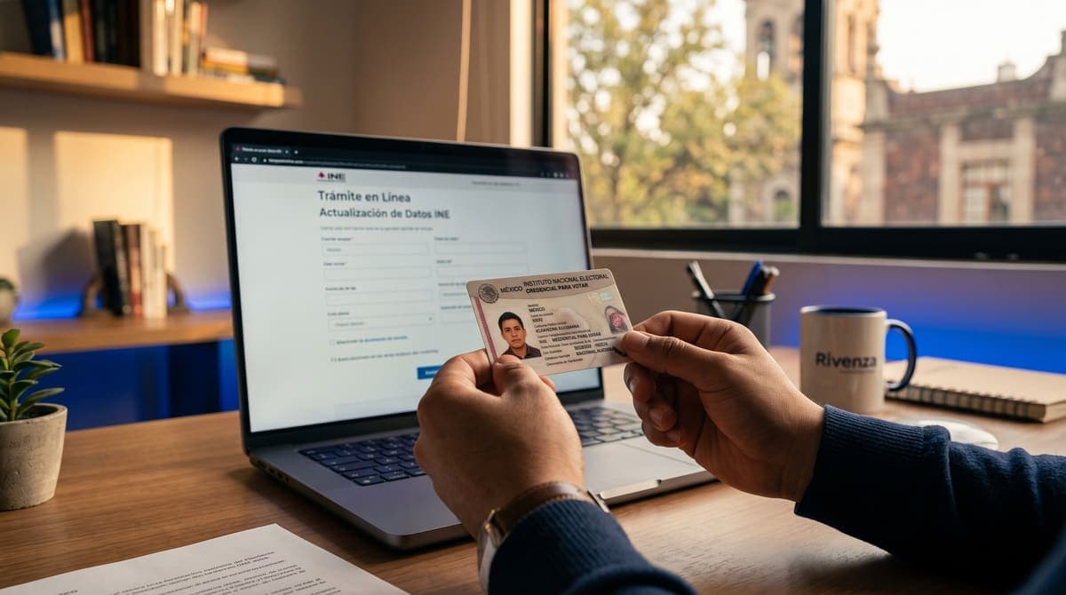 Credencial INE frente a un formulario digital: saca tu constancia de semanas cotizadas en línea | RIVENZA