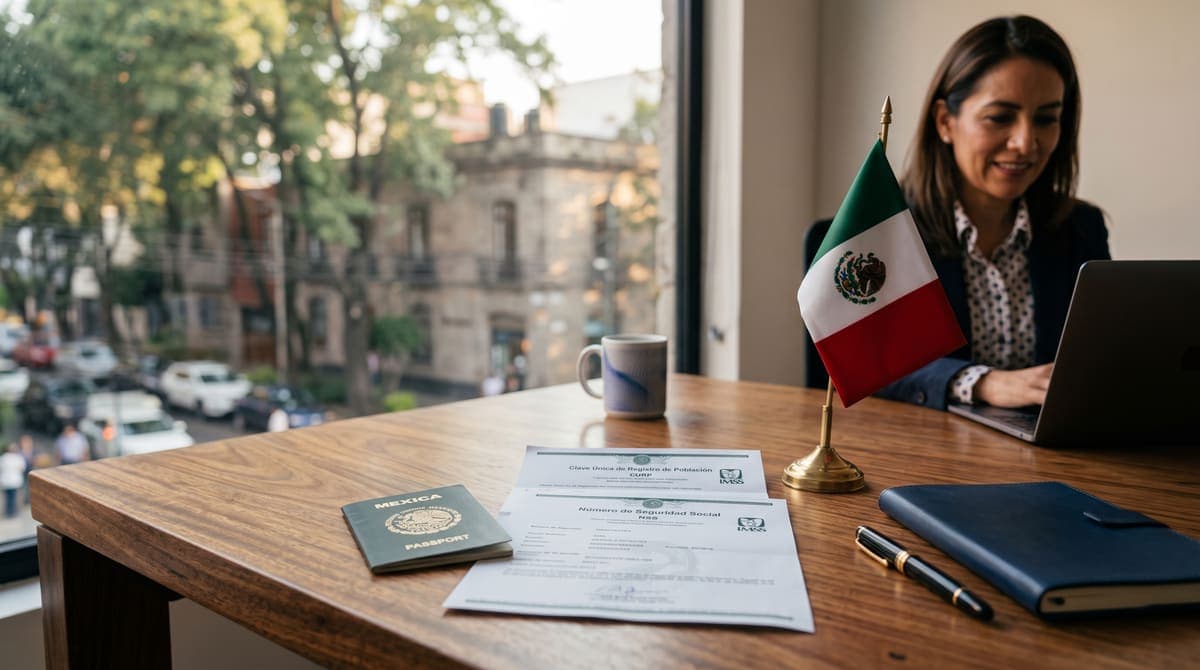 CURP, NSS y pasaporte mexicano sobre la mesa: obtén tu número de seguridad social con tu CURP | RIVENZA